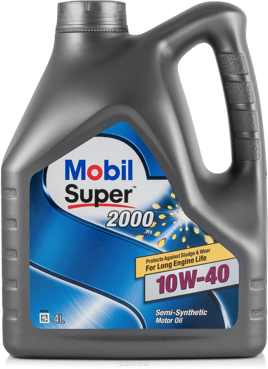 Mobil Super 2000 X1 10W-40 4 л масло моторное