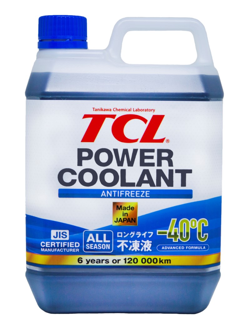 Антифриз TCL Power Coolant BLUE -40°C 2л.