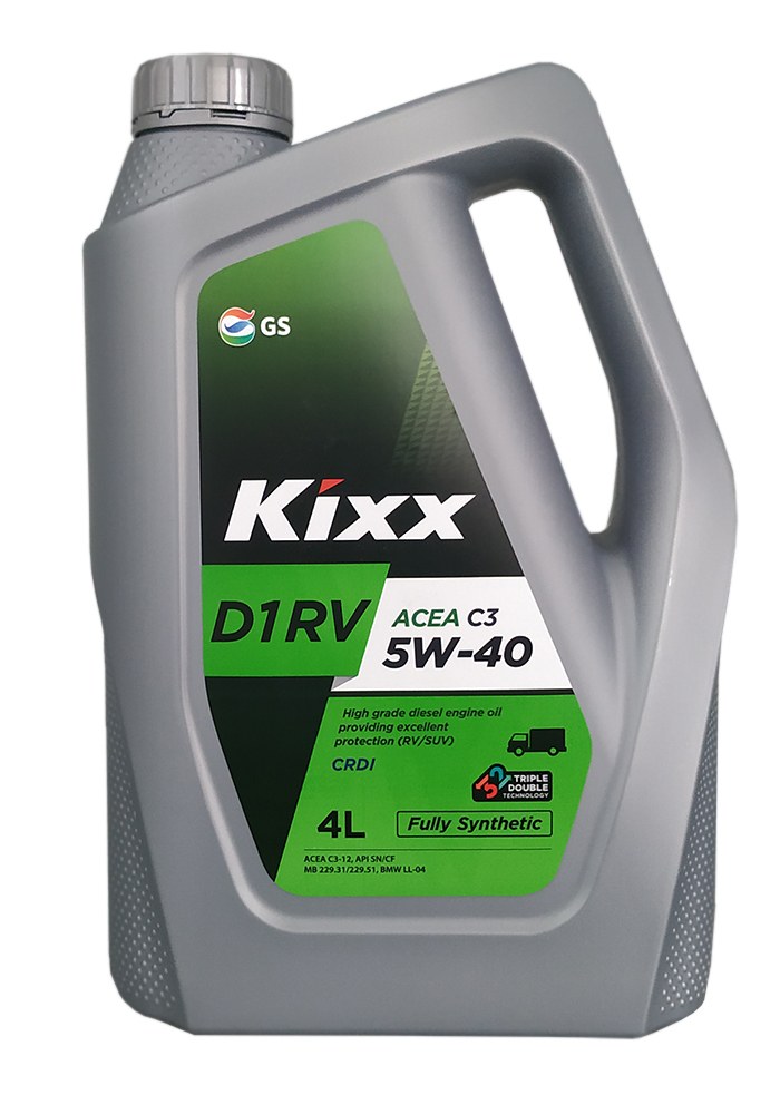 Kixx D1 RV 5W-40 C3 6л. масло моторное