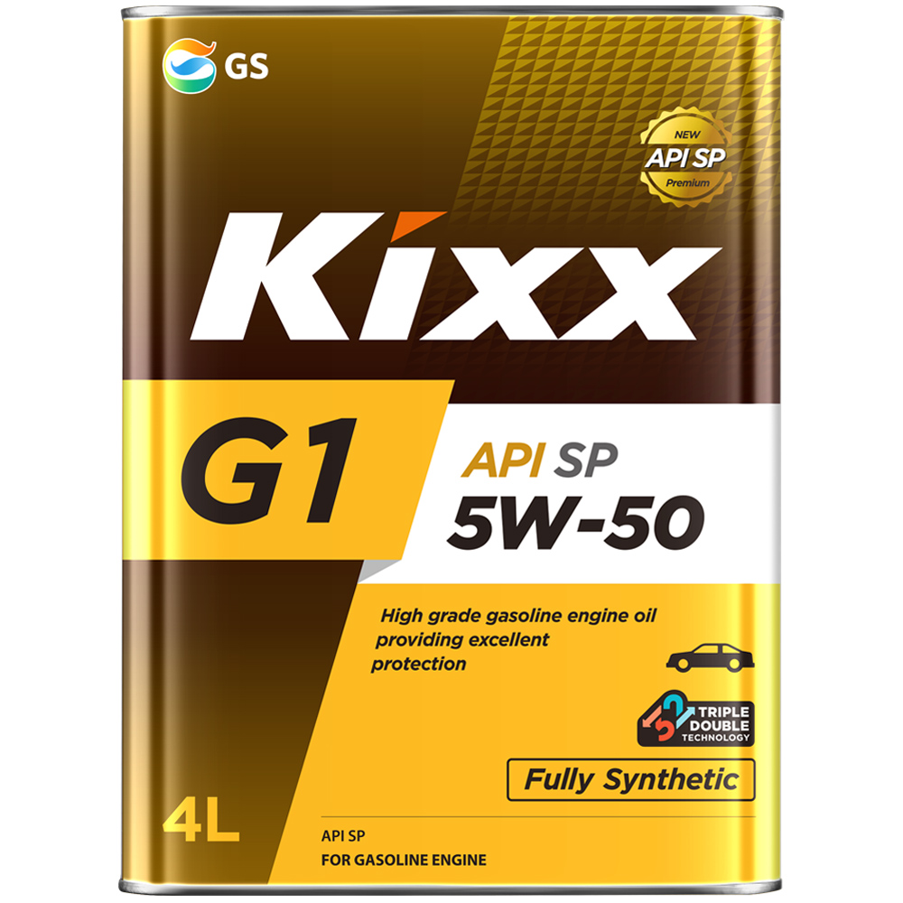 Kixx G1 5W-50 SP 4 л моторное масло