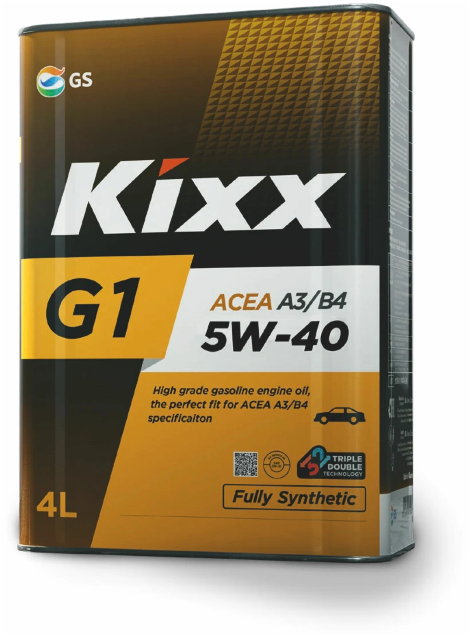 Kixx G1 A3/B4 5W-40 4л моторное масло