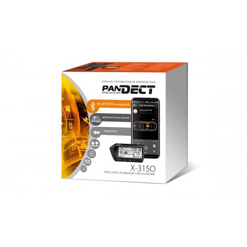 Pandect X-3150 GSM (микро сигнализация + ЖК брелок)