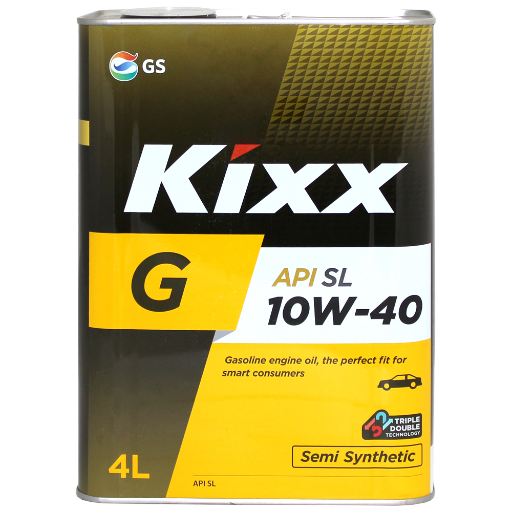 Kixx G SL 10W-40 4л мет. моторное масло